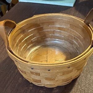 Rustic Brown Woven Basket